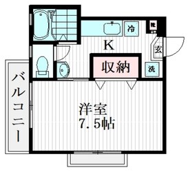 フミエール北沢の物件間取画像